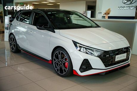 Black 2025 Hyundai I20 Hatchback N