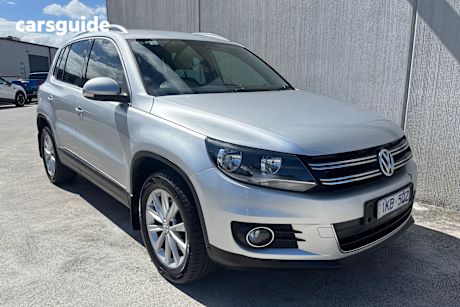 Silver 2015 Volkswagen Tiguan Wagon 130 Tdi (4X4)
