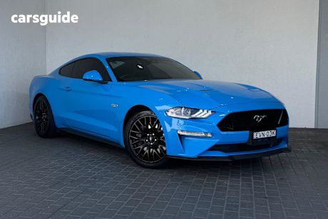 Blue 2022 Ford Mustang Fastback Gt 5.0 V8