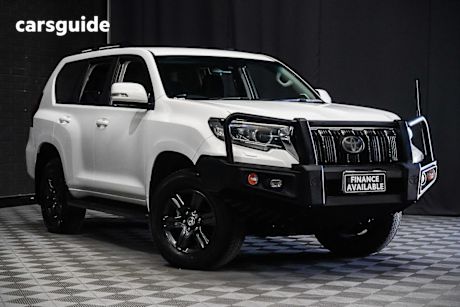 White 2021 Toyota Landcruiser Prado Wagon Gxl