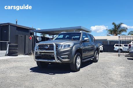 Grey 2018 Great Wall Steed Dual Cab Utility (4X4)