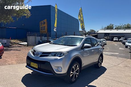 Silver 2014 Toyota RAV4 Wagon Cruiser (4X4)