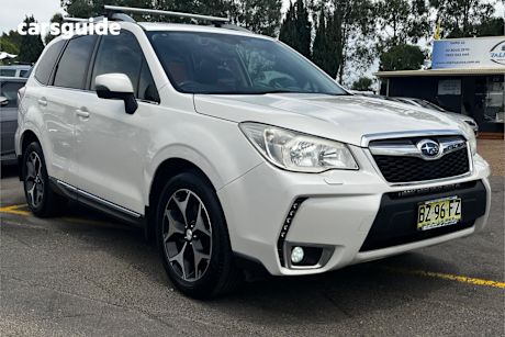 White 2014 Subaru Forester Wagon 2.0Xt Premium