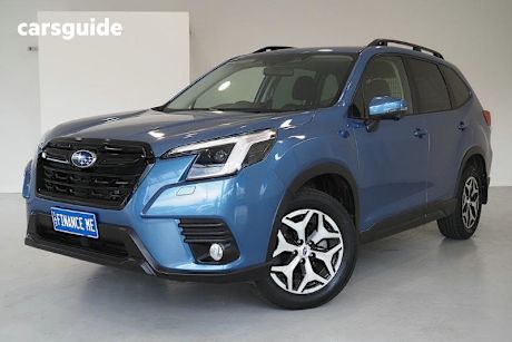 Blue 2022 Subaru Forester Wagon 2.5I-L (Awd)