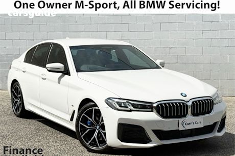 White 2023 BMW 530D Sedan M Sport Lci