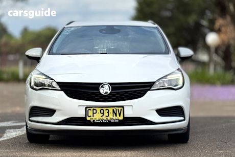 White 2018 Holden Astra Sportswagon Ls Plus