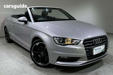 Silver 2014 Audi A3 Cabriolet 1.8 Tfsi Ambition Quattro