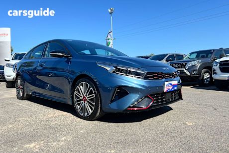 Blue 2023 Kia Cerato Hatchback Gt