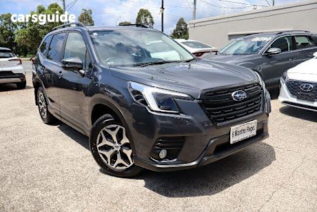 Grey 2023 Subaru Forester Wagon 2.5I (Awd)