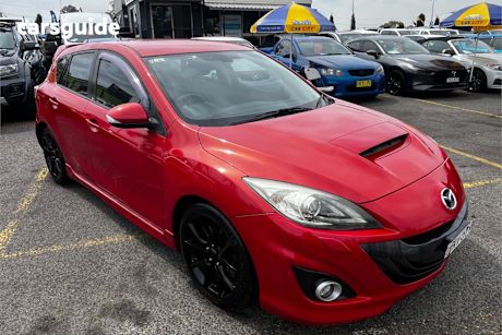 Red 2009 Mazda 3 Hatchback Mps Luxury