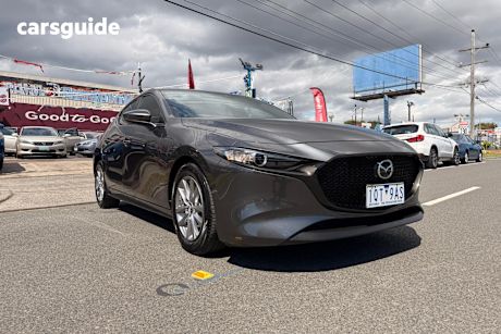 Grey 2019 Mazda 3 Hatchback G20 Pure