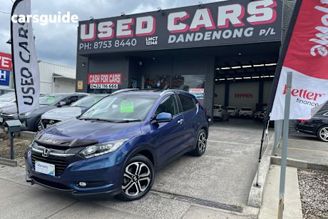 Blue 2017 Honda HR-V Wagon Vti-L