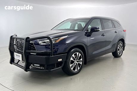 Blue 2023 Toyota Kluger Wagon Gxl Hybrid Awd