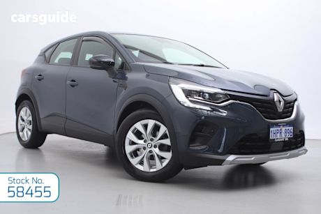 Blue 2022 Renault Captur Wagon Life