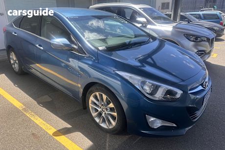 Blue 2014 Hyundai I40 Sedan Elite