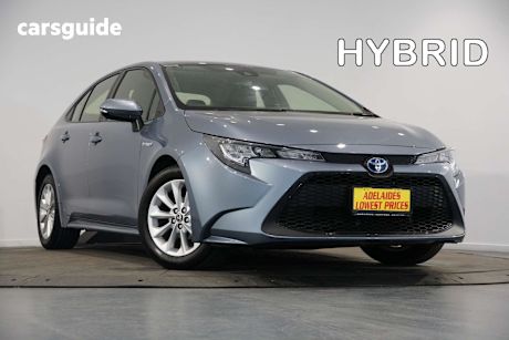 Blue 2022 Toyota Corolla Sedan Ascent Sport Hybrid