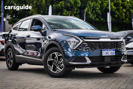 Blue 2024 Kia Sportage Wagon S (Fwd)