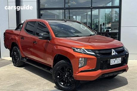 Orange 2022 Mitsubishi Triton Double Cab Pick Up Gsr (4X4)