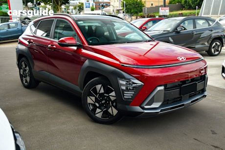 Red 2025 Hyundai Kona Wagon Premium