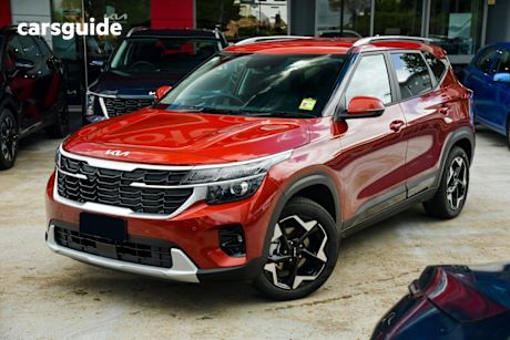 Orange 2025 Kia Seltos Wagon Sport+ (Fwd)