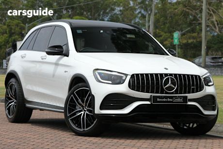 White 2020 Mercedes-Benz GLC43 Wagon 4Matic