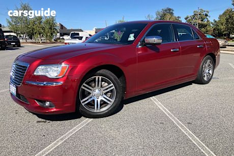 Red 2012 Chrysler 300 Sedan C Luxury