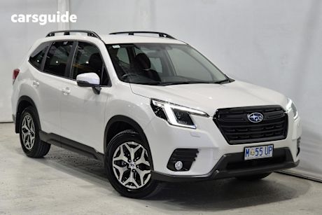 White 2023 Subaru Forester Wagon 2.5I-L (Awd)