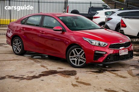 Red 2019 Kia Cerato Sedan Sport+ Safety Pack