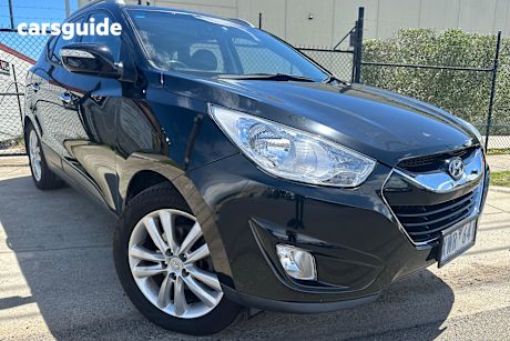 Black 2010 Hyundai IX35 Wagon Highlander (Awd)