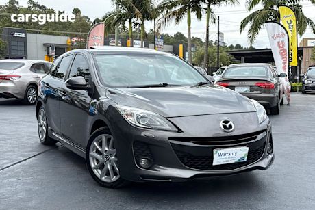 Grey 2012 Mazda 3 Hatchback Sp25