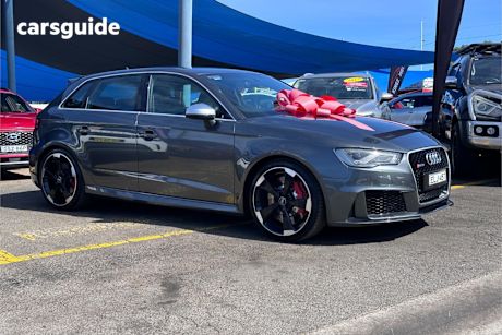 Grey 2015 Audi RS3 Hatchback Sportback Quattro