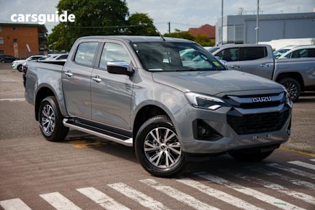 Grey 2025 Isuzu D-MAX Crew Cab Utility Ls-U+ (4X4)