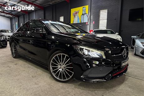 Black 2016 Mercedes-Benz CLA250 Coupe Sport 4Matic