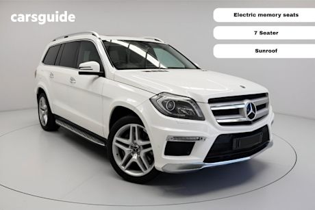 White 2014 Mercedes-Benz GL350 Wagon Blue Tec