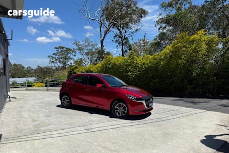 Red 2021 Mazda 2 Hatchback G15 Evolve