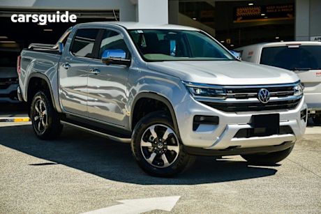 Silver 2025 Volkswagen Amarok Dual Cab Utility Style Tdi600 4Motion