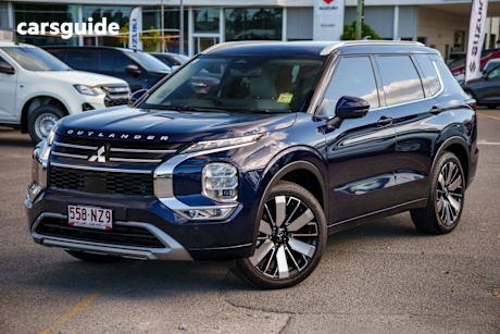 Blue 2025 Mitsubishi Outlander Wagon Exceed 5 Seat (Awd)