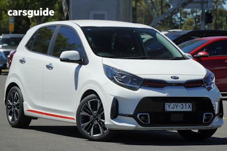 White 2020 Kia Picanto Hatchback Gt-Line (Pe)
