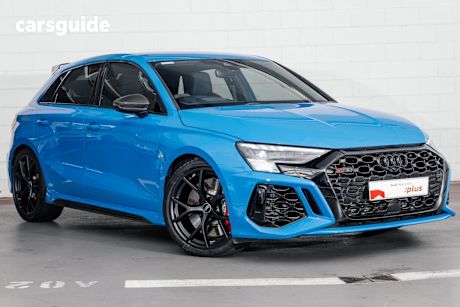 Blue 2023 Audi RS3 Sportback 2.5 Tfsi S Tronic