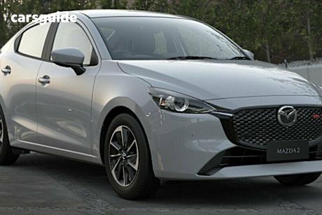 Blue 2025 Mazda Mazda2 Sedan G15 Gt