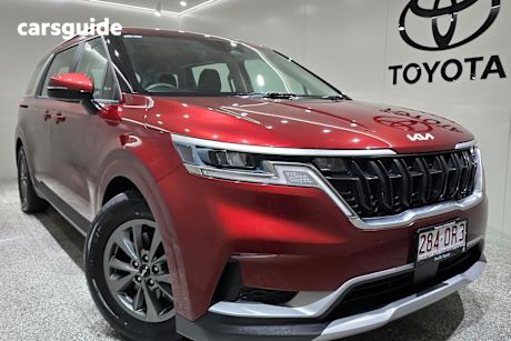 Red 2022 Kia Carnival Wagon S