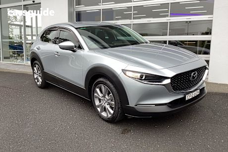 Silver 2021 Mazda CX-30 Wagon G25 Touring (Fwd)