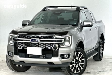 Silver 2024 Ford Ranger Double Cab Pick Up Platinum 3.0 (4X4)