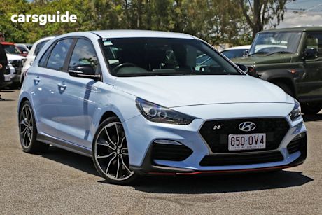 Blue 2018 Hyundai I30 Hatchback N Performance