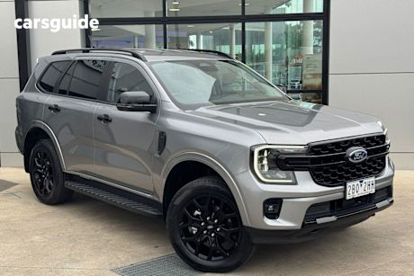 Silver 2024 Ford Everest Wagon Sport (Rwd)