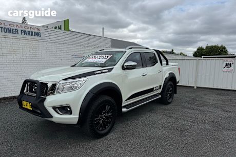 White 2017 Nissan Navara Dual Cab Utility St-X (4X4)
