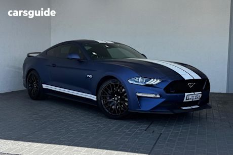 Blue 2020 Ford Mustang Fastback Gt 5.0 V8