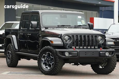 Black 2023 Jeep Gladiator Dual Cab Utility Rubicon (4X4)