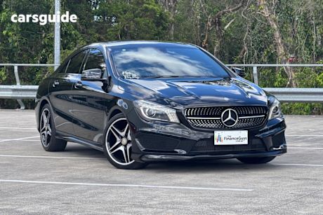 Black 2014 Mercedes-Benz CLA200 Coupe