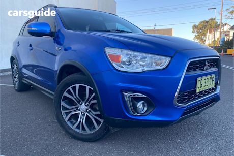 Blue 2015 Mitsubishi ASX Wagon Ls (2Wd)